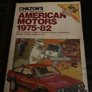 Chilton Repair Guide American Motors 1975-82 part no 7199 AMX, Gremlin, Hornet